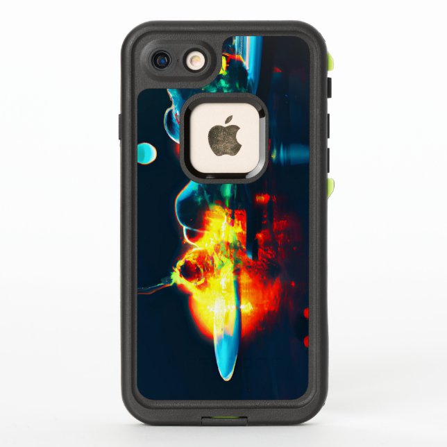 Coque LifeProof Pour iPhone Éclairage Liquide (Dos)