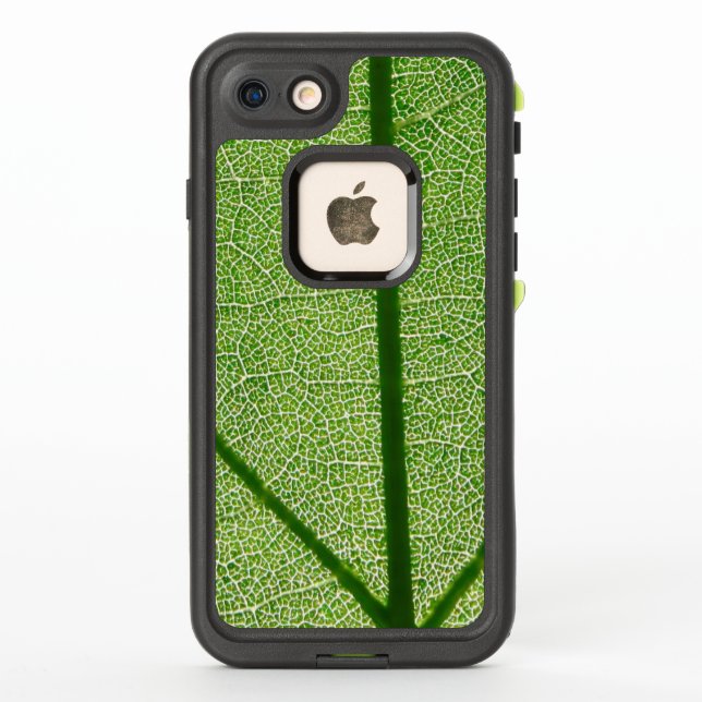 Coque LifeProof Pour iPhone Fermer la feuille verte (Dos)