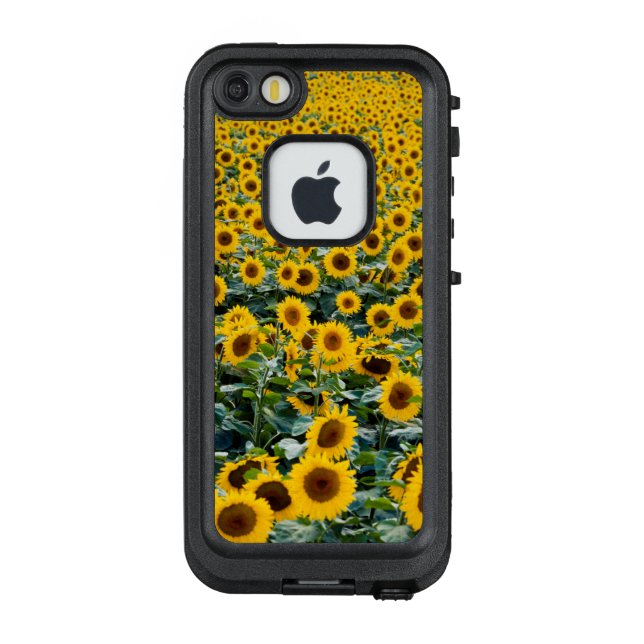 Coque LifeProof Pour iPhone Fleurs de soleil, Wisconsin field (Dos)