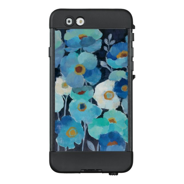 Coque LifeProof Pour iPhone Fleurs d'indigo (Dos)