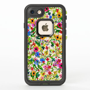 Fleurs florales printanières jolies et colorées