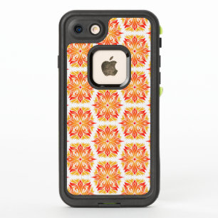 Fleurs orange, motif de fleurs, motif floral