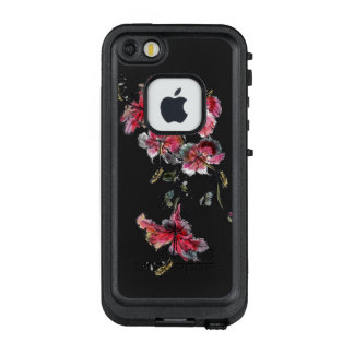 Coque LifeProof FRÄ’ Pour iPhone SE/5/5s Fleurs tropicales de ketmie