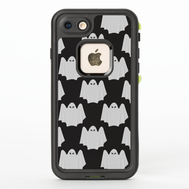 Coque LifeProof Pour iPhone Halloween, Fantôme Effrayant, Trick Or Treat, Hou (Dos)