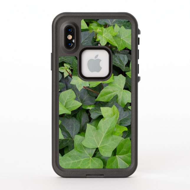 Coque LifeProof Pour iPhone Impression botanique verte Ivy (Dos)