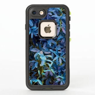 Impression Feuille bleue