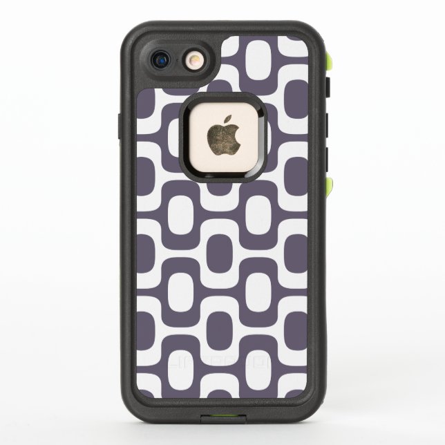 Coque LifeProof Pour iPhone Ipanema Sidewalk Pattern, Beach Pattern, Brazil (Dos)
