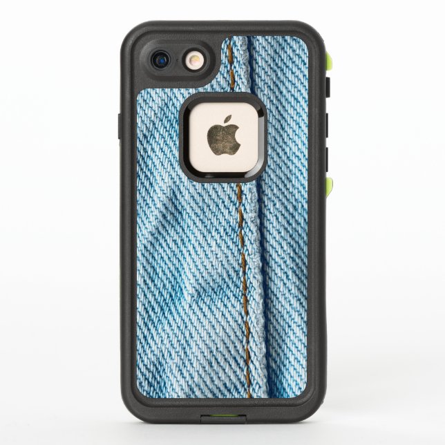 Coque LifeProof Pour iPhone Jambe de jeans fanée (Dos)
