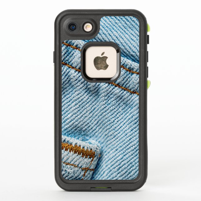 Coque LifeProof Pour iPhone Jeans Bleus Favoris Confortables (Dos)