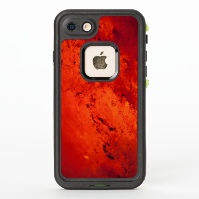 Coque LifeProof Pour iPhone Lave chaude rouge fraîche (Dos)