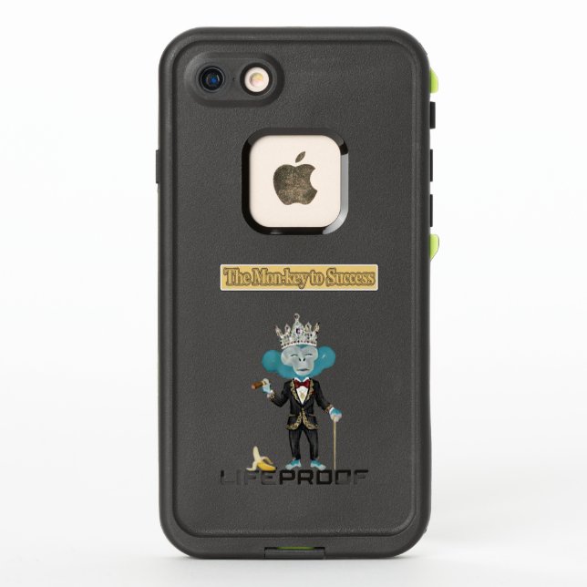 Coque LifeProof Pour iPhone manifesting wealth (Dos)