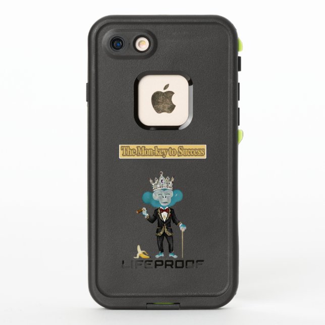 Coque LifeProof Pour iPhone manifesting wealth (Dos)