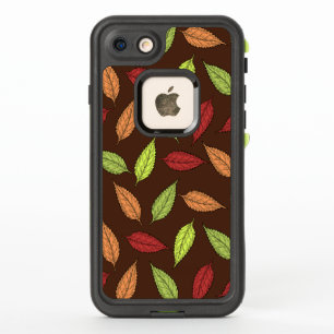 Motif de feuilles, feuilles colorées, feuilles d'a