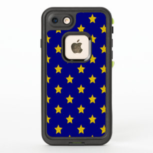 Motif Gold Stars, Bleu Marine, Exclusive