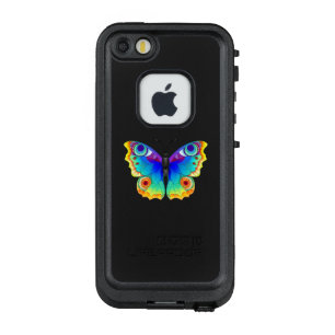 Coque LifeProof FRÄ’ Pour iPhone SE/5/5s Oeil de paon arc-en-ciel