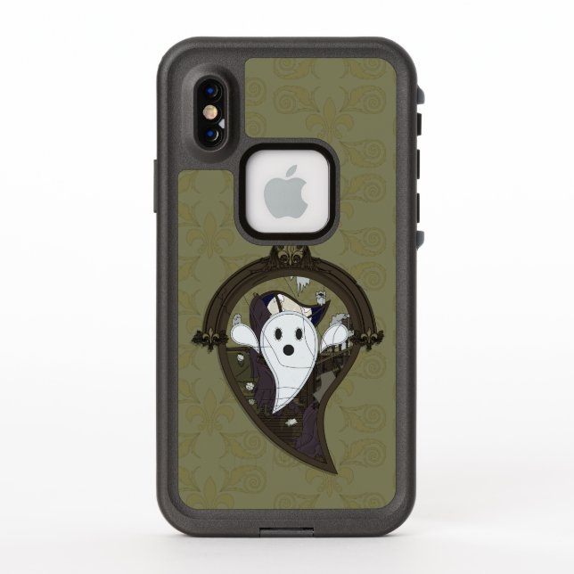 Coque LifeProof Pour iPhone Ooh le boîtier Lifeproof Ghost (Dos)