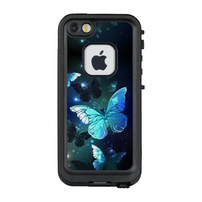 Coque LifeProof Pour iPhone Papillon de nuit voltigeant (Dos)
