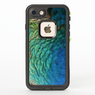 Peacock Plumes I Colorful Abstrait Nature Design