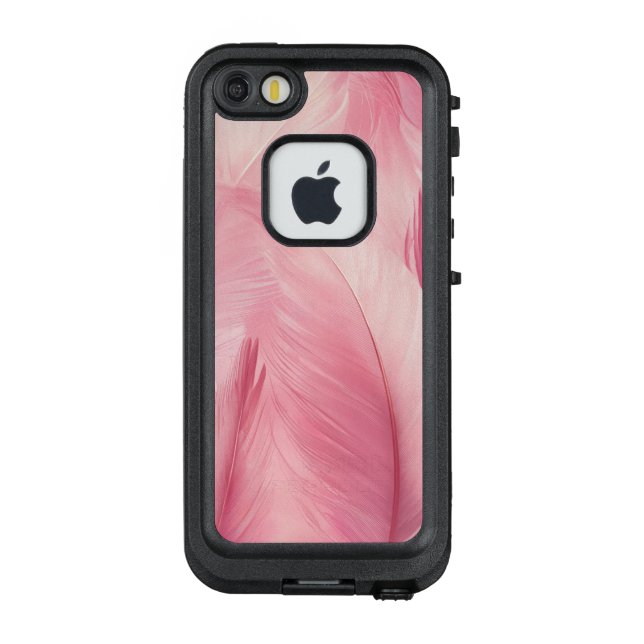 Coque LifeProof Pour iPhone plumes (Dos)