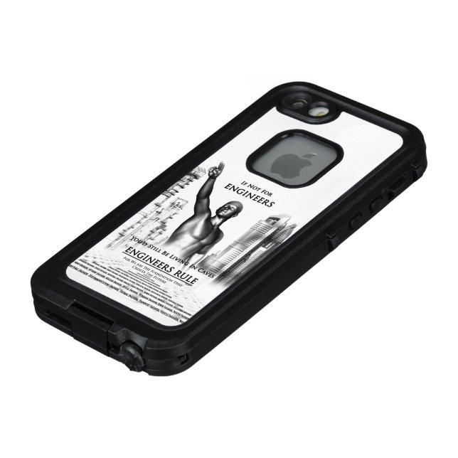 Coque LifeProof Pour iPhone Règle des ingénieurs (Haut)
