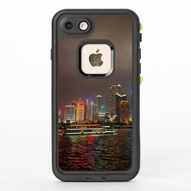 Coque LifeProof Pour iPhone Rêves électriques - Futuriste Shanghai Skyline, A  (Dos)