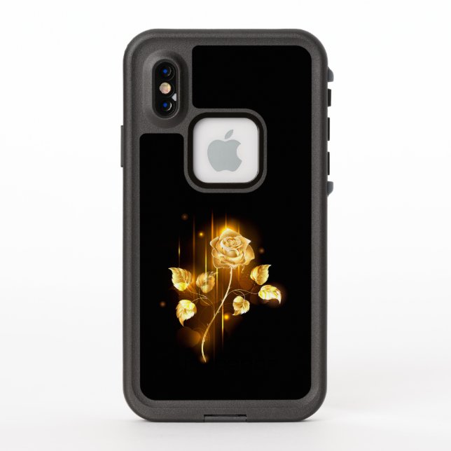 Coque LifeProof Pour iPhone Rose d'or ( rose d'or ) (Dos)