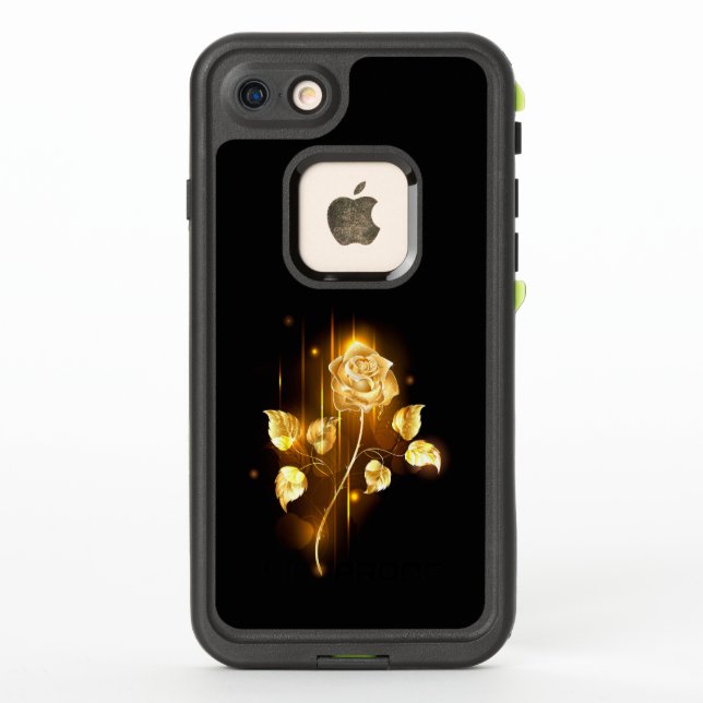 Coque LifeProof Pour iPhone Rose d'or ( rose d'or ) (Dos)