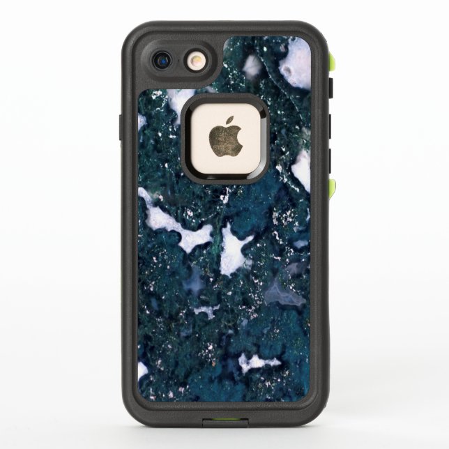Coque LifeProof Pour iPhone Série Gemstone - Quartz Parmi Noir (Dos)