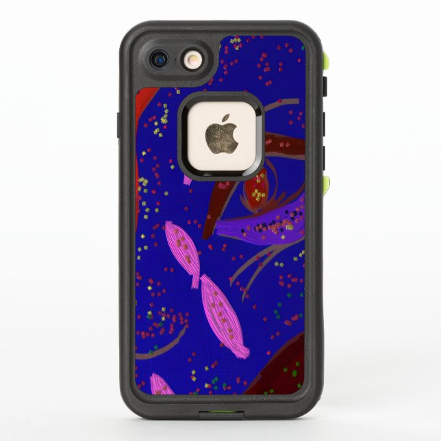 Coque LifeProof Pour iPhone Strikingly Beautiful Creature LifeProof Case (Dos)