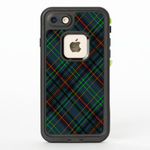 Tartan en bleu, orange, vert...