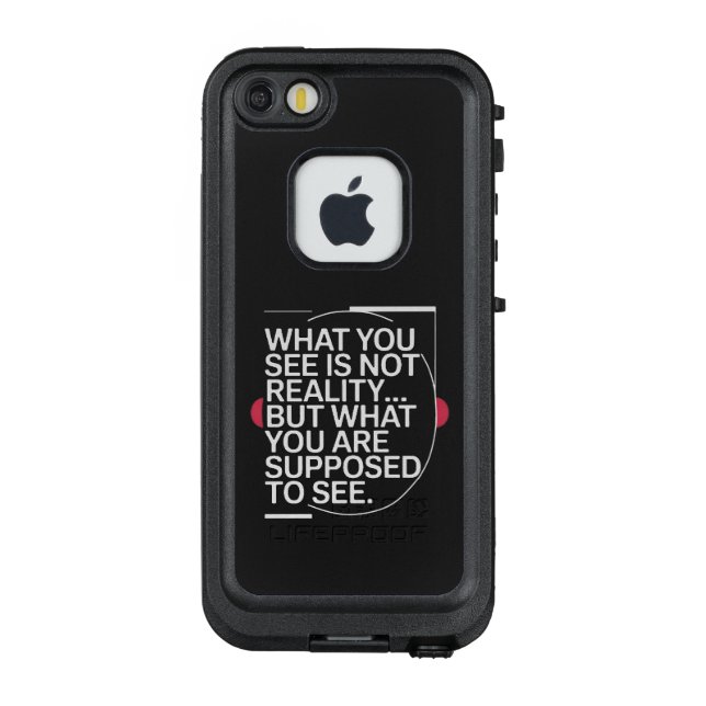 Coque LifeProof Pour iPhone Vérité conçue pour vous (Dos)