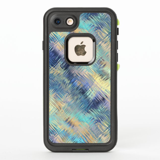 Coque LifeProof Pour iPhone Verre arc-en-ciel tempéré Abstrait (Dos)