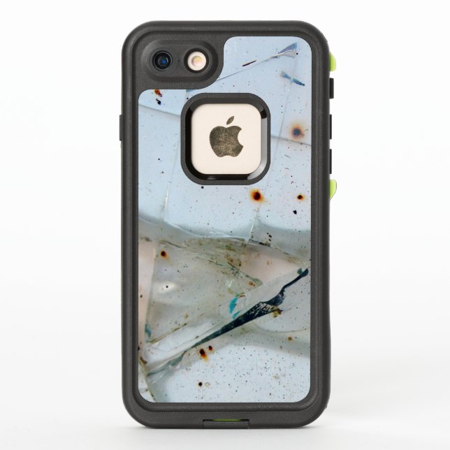 Coque LifeProof Pour iPhone Verre épais cassé et rouillé (Dos)