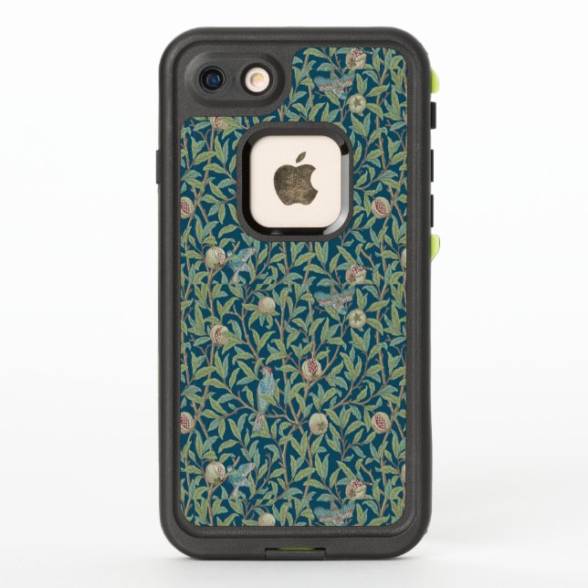 Coque LifeProof Pour iPhone William Morris "Oiseau et Grenade"  (Dos)