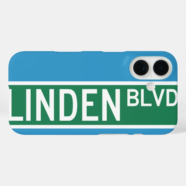 Coque Linden Boulevard Signé iPhone XS (Verso (horizontal))