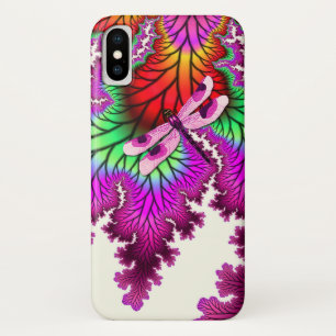 Coque Magenta Dragonfly iPhone X