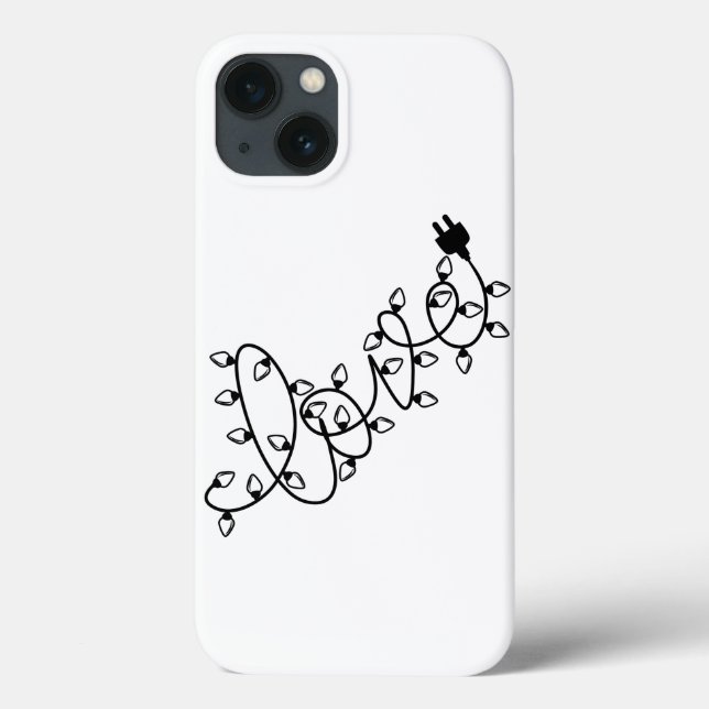 Coque-Mate à peine Il Apple iPhone 13 Coque (Verso)