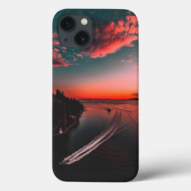 Coque-Mate à peine Il Apple iPhone 13 Coque (Verso)