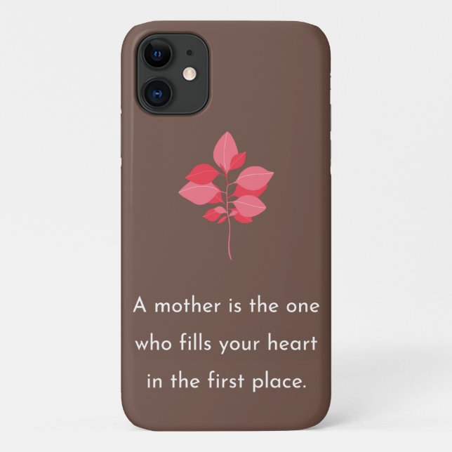 Coque-Mate à peine là Apple iPhone 11 Coque (Dos)