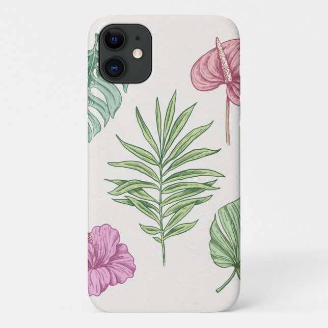 Coque-Mate à peine là Apple iPhone 11 Coque (Dos)