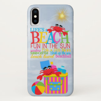 Coque-Mate amusant à peine il iPhone X Coque