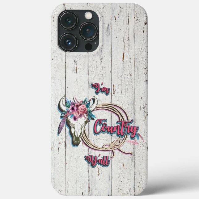 Coque-Mate coque iphone De Crâne De Vache Et De Co (Verso)