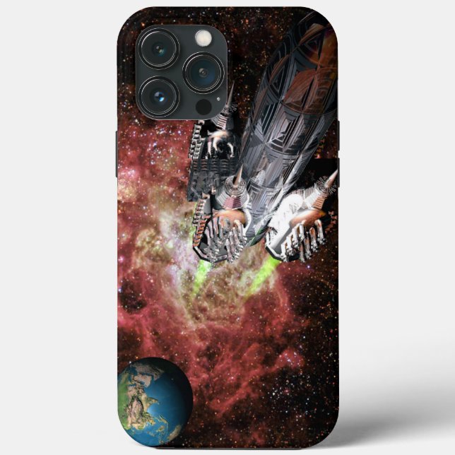 Coque-Mate coque iphone des navires Earth et Rocke (Verso)