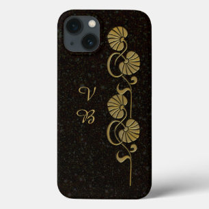 coque-Mate de palme "or" coque iphone