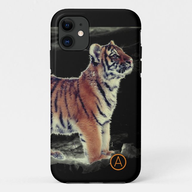 Coque-Mate iPhone 11 Coque BABY TIGER do-it-yourse (Dos)