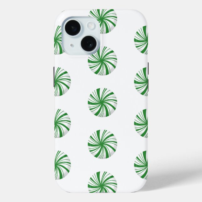 Coque-Mate Swirl Spearmint coque iphone (Verso)