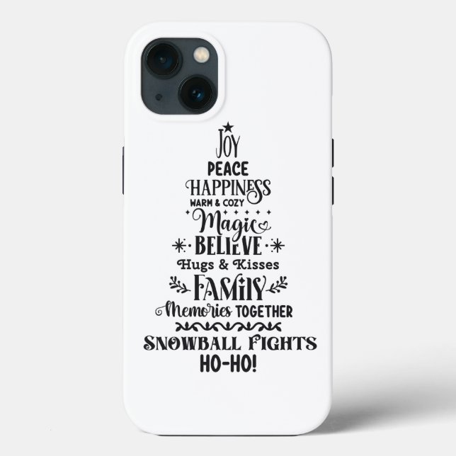 Coque-Mate Tough Apple iPhone 13 Coque (Verso)