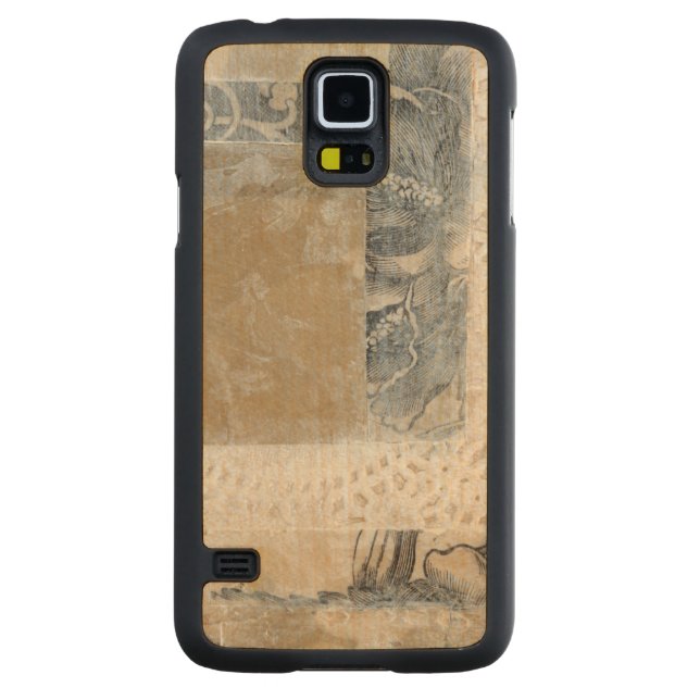 Coque Mince En Érable Galaxy S5 Collage II de dentelle (Dos)