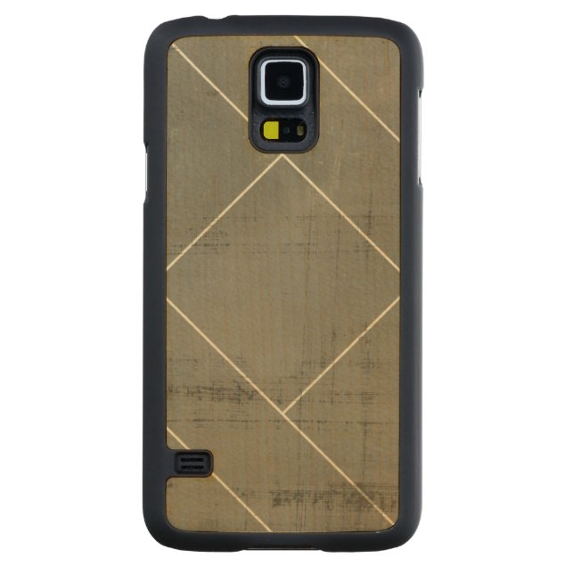 Coque Mince En Érable Galaxy S5 Modèle Abstrait avec formes géométriques (Dos)
