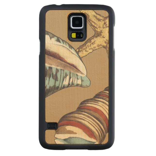 Coque Mince En Érable Galaxy S5 Trio Shell sur Khaki (Dos)